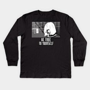 Be True To Yourself Kids Long Sleeve T-Shirt